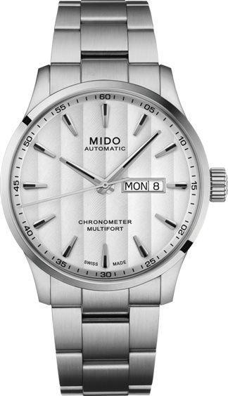 Orologio Mido Uomo MULTIFORT CHRONOMETER 1 in Acciaio M038.431.11.031.00 - M038.431.11.031.00